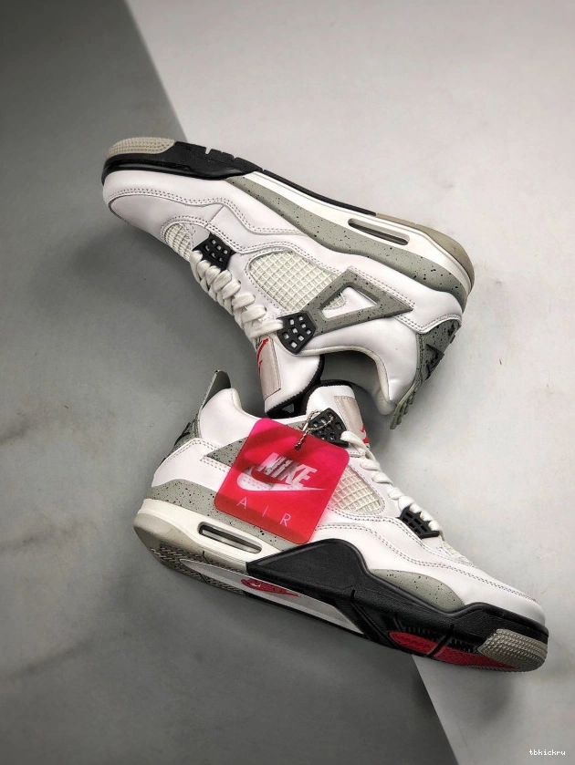 Rep TBK (nike) 840606-192 OG 4 White Cement Jordan Air 0809